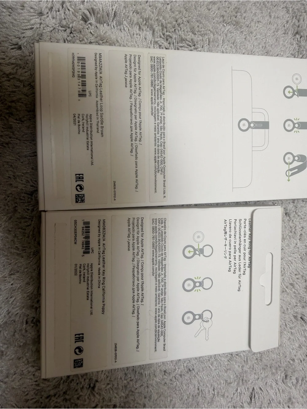 Apple Leather AirTag Holders